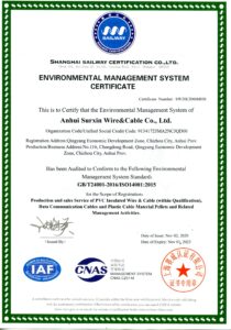 环境管理体系认证证书894