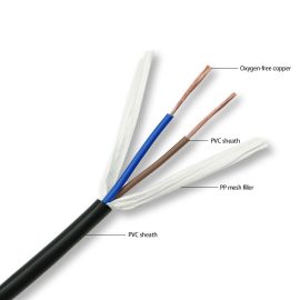 Original Power Rvv 2*1.5Mm2 Price 2  Core Flexible Rubber Cable Rvv Fire Alarm Cable