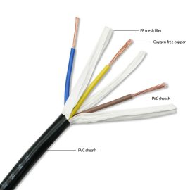 Popular Design Iec 60227 53 Electrico Electrical Wire Copper Conductor 3 X 2.5Mm2 Flexible  Rvv Power Cable